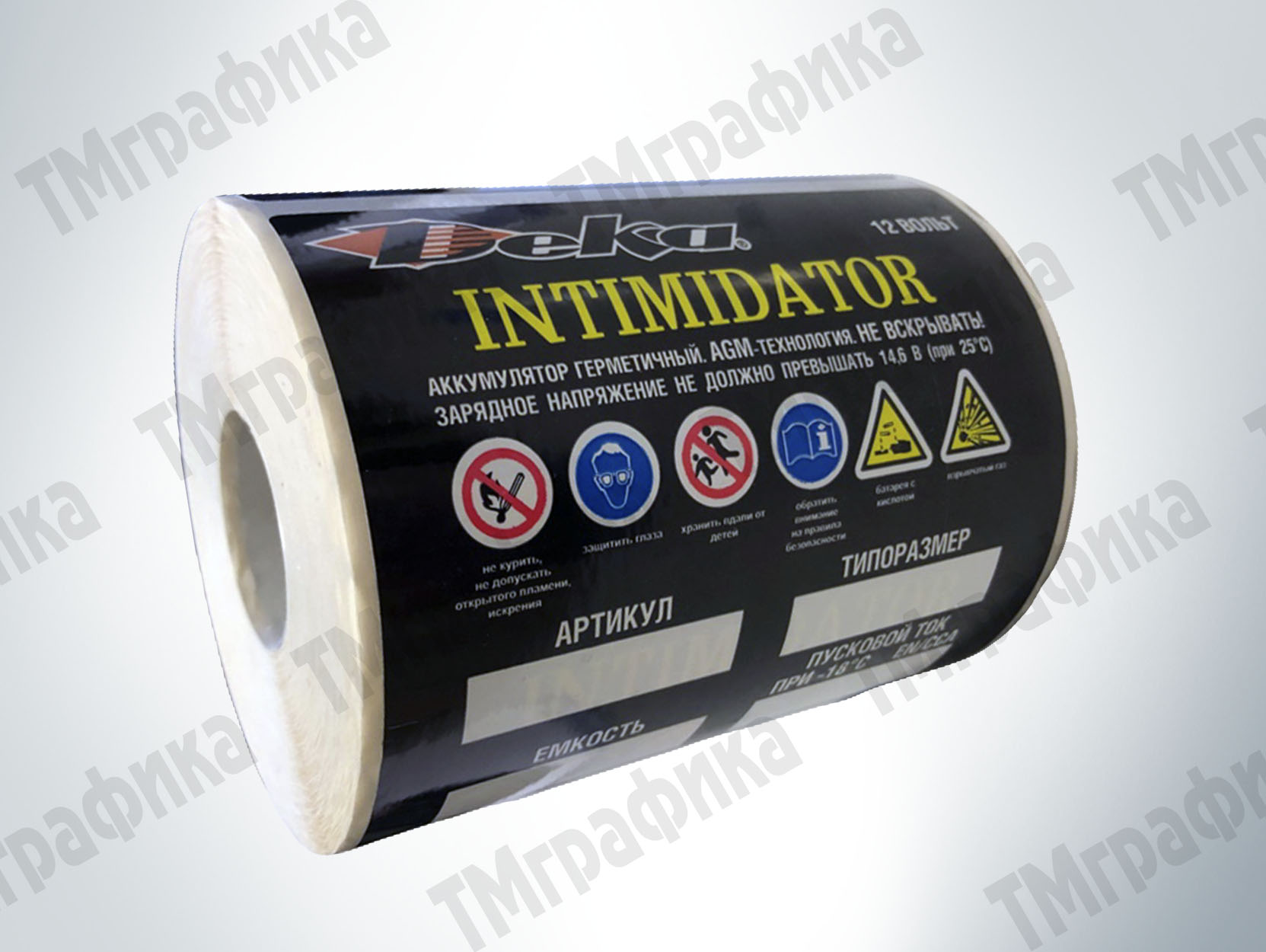 производство этикеток в рулоне