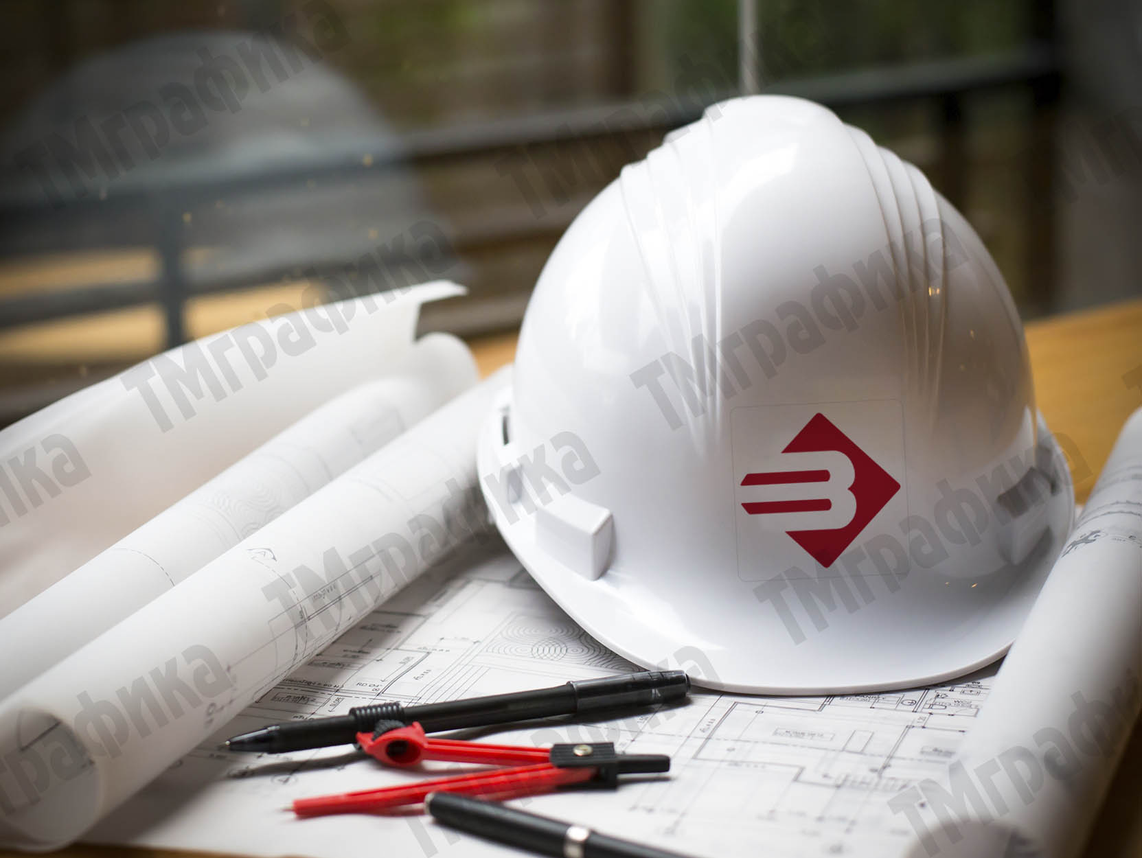 Наклейка на каску 1