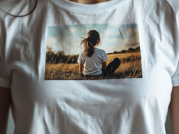 Печать логотипа на футболках 1