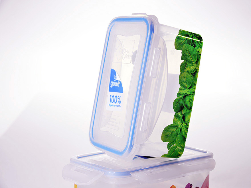 Легкосъемные этикетки контейнер